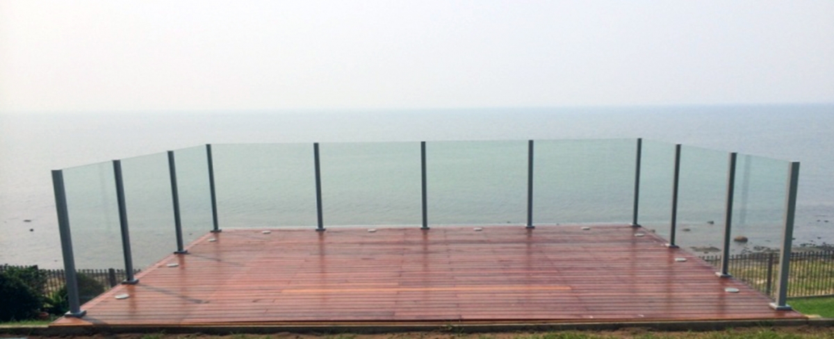 Deck overlooking the water in the Illawarra