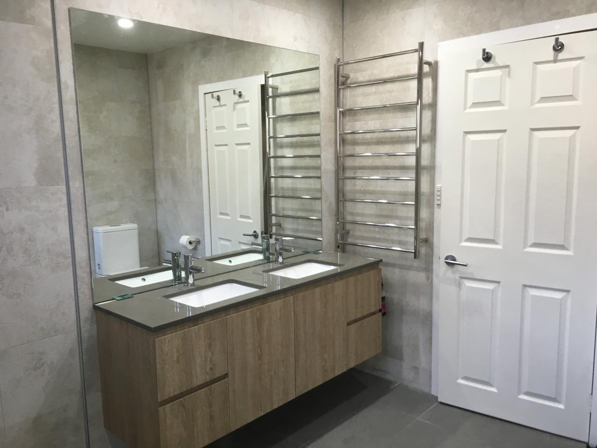 Renovated bathroom