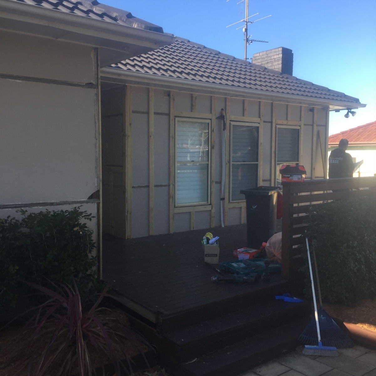Renovation in progress
